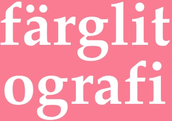 Synonym färglitografi