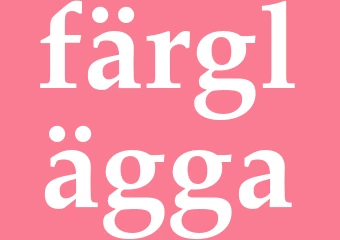 Synonym färglägga