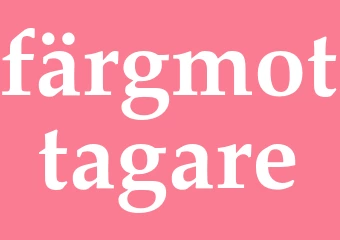 Synonym färgmottagare