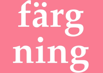 Synonym färgning
