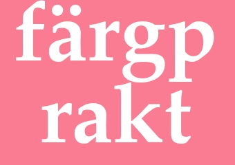 Synonym färgprakt