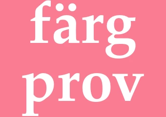 Synonym färgprov