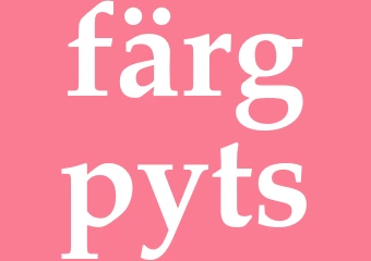 Synonym färgpyts