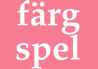 Synonym färgspel