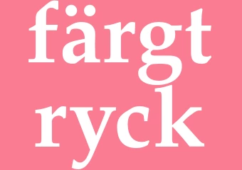 Synonym färgtryck
