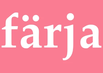 Synonym färja