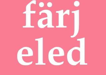 Synonym färjeled