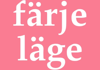 Synonym färjeläge