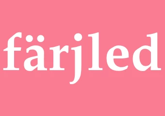Synonym färjled