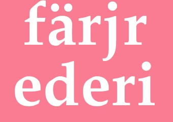 Synonym färjrederi