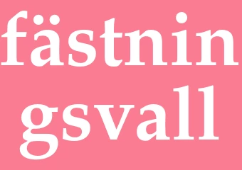 Synonym fästningsvall