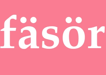 Synonym fäsör