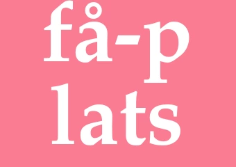 Synonym få plats