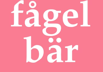 Synonym fågelbär