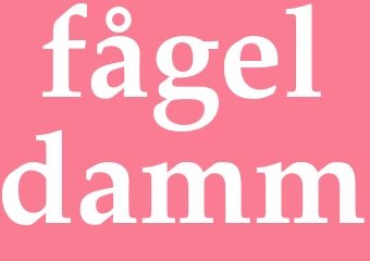 Synonym fågeldamm