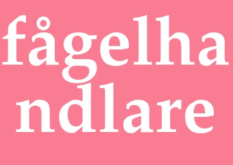 Synonym fågelhandlare