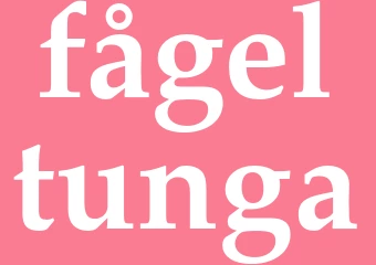 Synonym fågeltunga