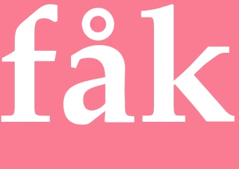 Synonym fåk