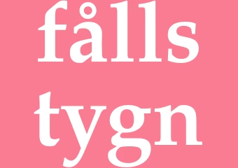 Synonym fållstygn
