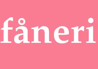 Synonym fåneri