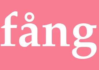 Synonym fång