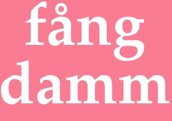 Synonym fångdamm
