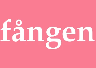 Synonym fången
