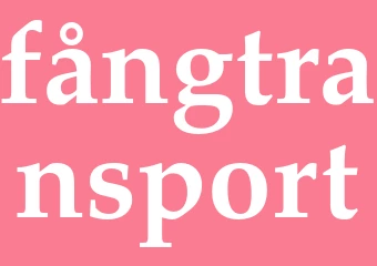 Synonym fångtransport
