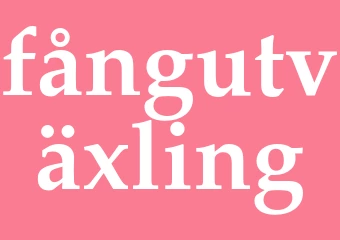 Synonym fångutväxling