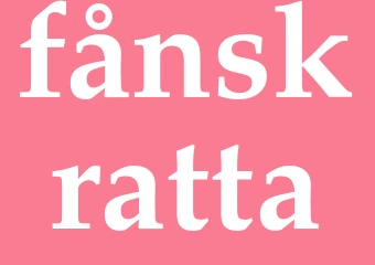 Synonym fånskratta