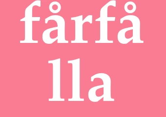 Synonym fårfålla