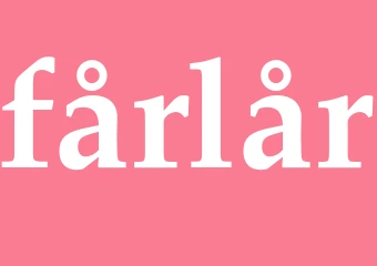 Synonym fårlår