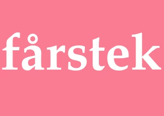 Synonym fårstek