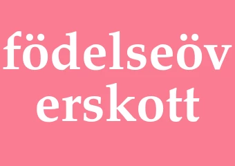 Synonym födelseöverskott