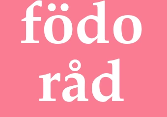 Synonym födoråd