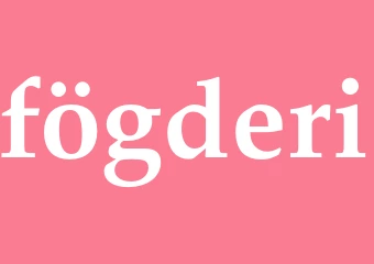 Synonym fögderi