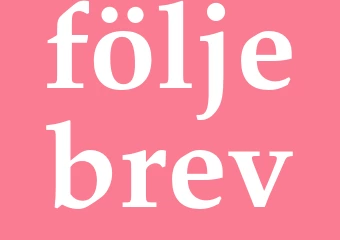 Synonym följebrev