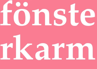 Synonym fönsterkarm