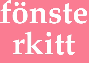 Synonym fönsterkitt