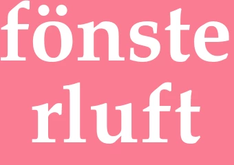 Synonym fönsterluft