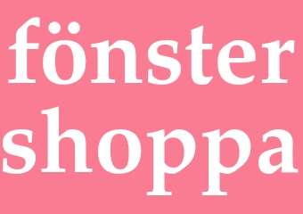 Synonym fönstershoppa