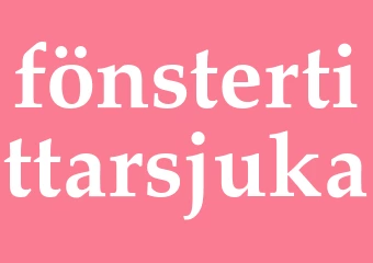 Synonym fönstertittarsjuka