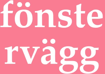 Synonym fönstervägg