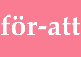 Synonym för att