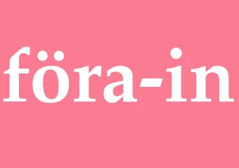 Synonym föra in