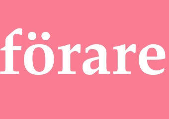 Synonym förare