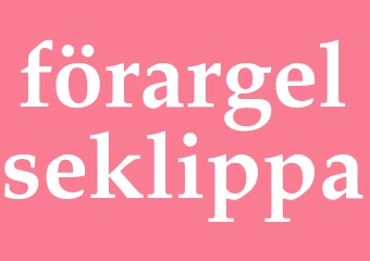 Synonym förargelseklippa