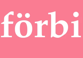 Synonym förbi