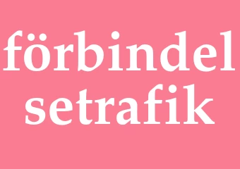 Synonym förbindelsetrafik