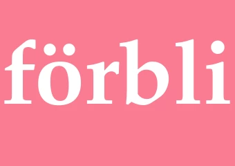 Synonym förbli